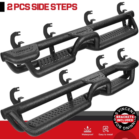 Wheel to Wheel FIT 2019-2026 Silverado/ Sierra 1500 Crew Cab Drop Running Boards