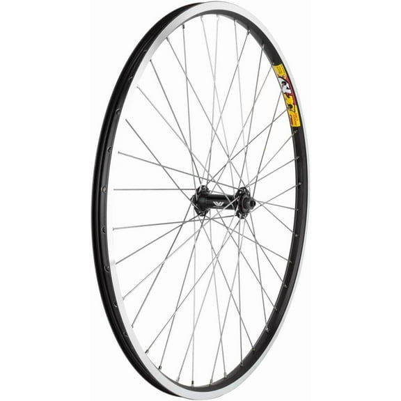WheelMaster Front 26 x 1.5, WEI-ZAC19, Black, QR Alloy Blk Hub, 14g SS Spokes, 36H