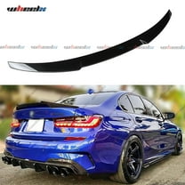 Rear Spoiler Compatible with 2019-2025 BMW G20 3 Series & G80 M3, M4-Style Duckbill Fits for 19-25 330i 330e 340i M3 M340i Sedan, Trunk Exterior High Kick Tail Deck Lid Wing Lip (Glossy Black)
