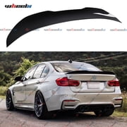 WheelX Rear Trunk Spoiler Wing for 2014-2019 BMW F80 M3 & 2012-2019 F30 330i 335i Gloss Black