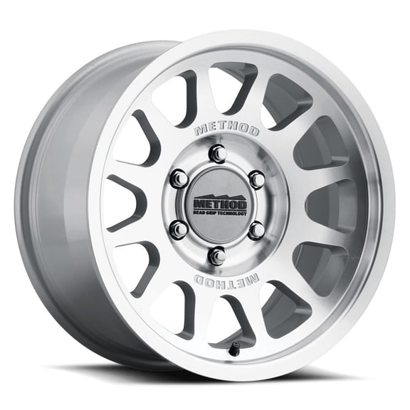 Method Race Wheels MR703 Bead Grip 17x8.5 +25 Machined 5x127 5x5 (QTY 1)