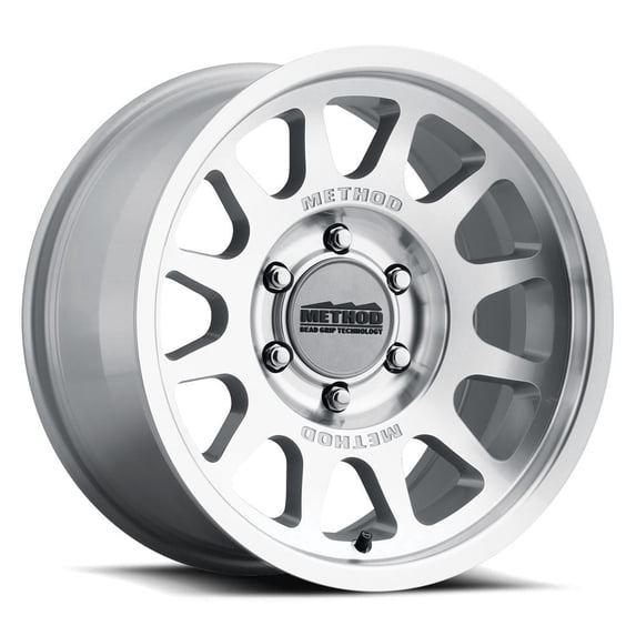 Method Race Wheels MR703 Bead Grip 17x8.5 +25 Machined 5x127 5x5 (QTY 1)