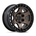 thumbnail image 1 of Black Rhino Wheels - Bahari - 17in, Cast Aluminum, Burnt Bronze W/ Matte Blk-Lp, 17X8.5, 6X5.5, 25mm, 194933381630, SAE J2530 JWL VIA, 1 of 2