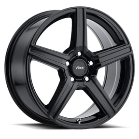 15x6.5 Voxx Como Gloss Black Wheel 5x110/5x115 (40mm)