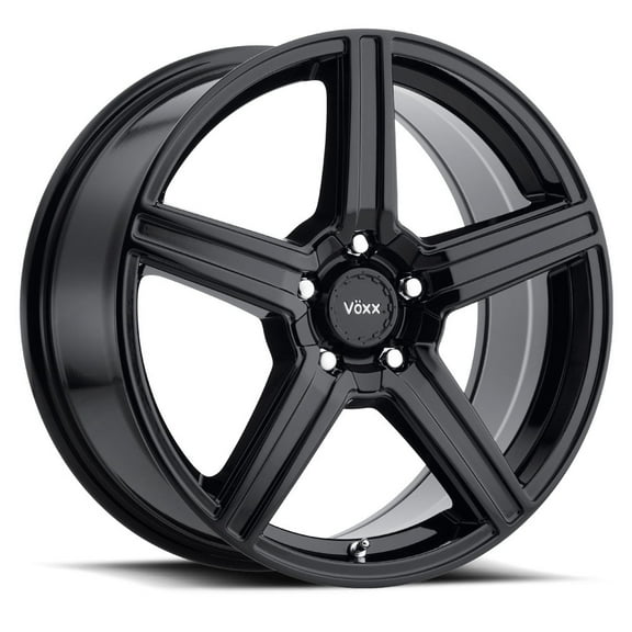 15x6.5 Voxx Como Gloss Black Wheel 5x110/5x115 (40mm)