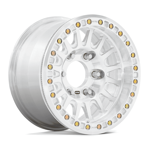 KMC - Impact Forged Beadlock - 18in, Monoblock Forged, Raw Machined, 18X9, 6X6.5, 25mm, 194933403882