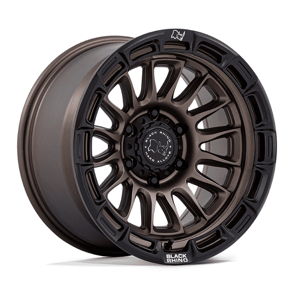 Black Rhino Wheels - Rival - 17in, Cast Aluminum, Burnt Bronze W/ Matte Blk-Lp, 17X8.5, 6X5.5, 10mm, 194933377237, SAE J2530 JWL VIA