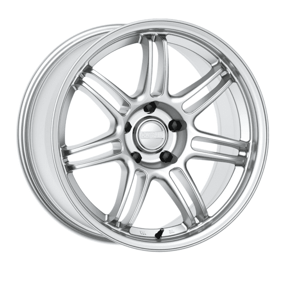 Kansei K17H Seven 18x8.5in / 5x100 BP / 35mm Offset / 73.1mm Bore - Hyper Silver