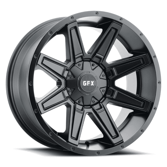 D-105956 TR23 17x8.5 5-114.3/127 CB71.6 et18 Matte Black