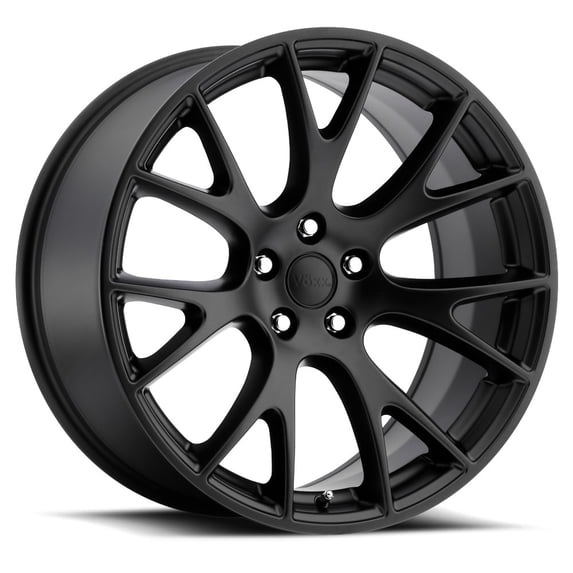 Replica Hellcat 20x10.5 +25 Gloss Black Wheel 5x115 (QTY 1) CAT 215-5115-25 GB