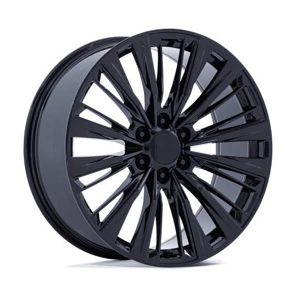 Cadillac Escalade Replica 24X10 +31 Gloss Black Wheel Rim 6X139.7 6X5.5 (QTY 1)