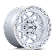 KMC Wheels - TORX 17X8.5 6X5.5 106 +25 G-SLV MACH-FC - KM553SD17856825