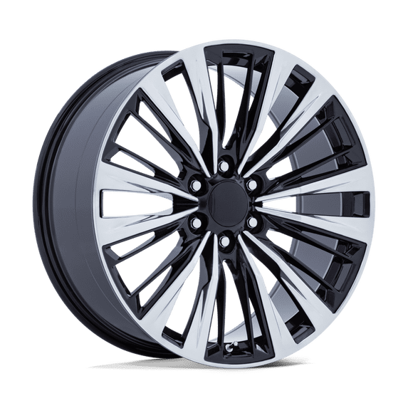 24x10 Performance Replicas PR226 Gloss Black Polished Wheel 6x5.5 (31mm)