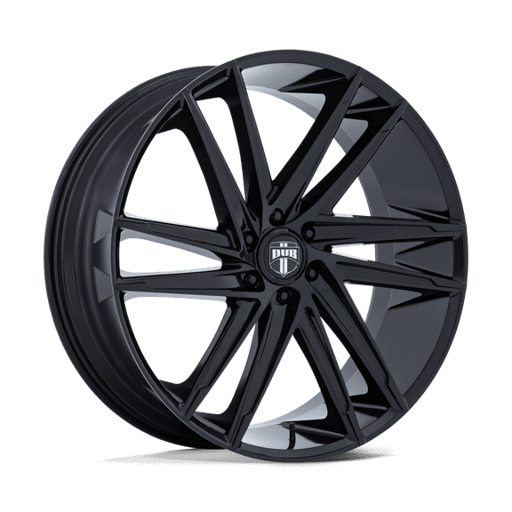 24x10 DUB DC275 Blaze Gloss Black Wheel 6x5.5 (25mm)