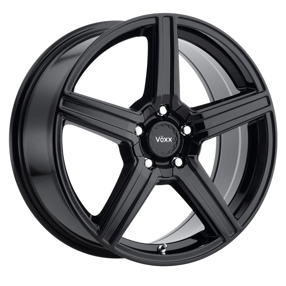 16x7 +40 Voxx Como Gloss Black Wheel Rim 5x98 5x105 (QTY 1) COM 670-5005-40 GB