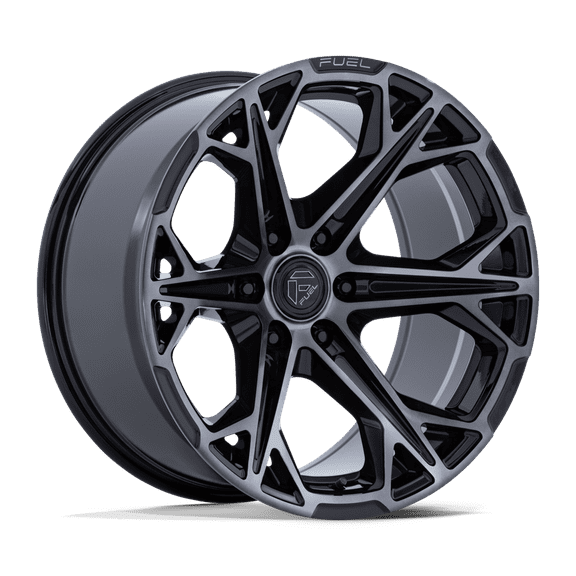 20x9 Fuel FC886 Hammerhead Gloss Black Dark Tinted Clear Wheel 6x5.5 (20mm)