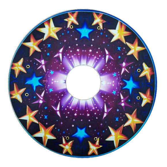 Wheelchair Accessories| Wheelchair wheel covers,, Enhances Aesthetics, Easy Install/Remove, Lightweight, High Quality | Perfect Gift, New Matt Finish |Super Star|