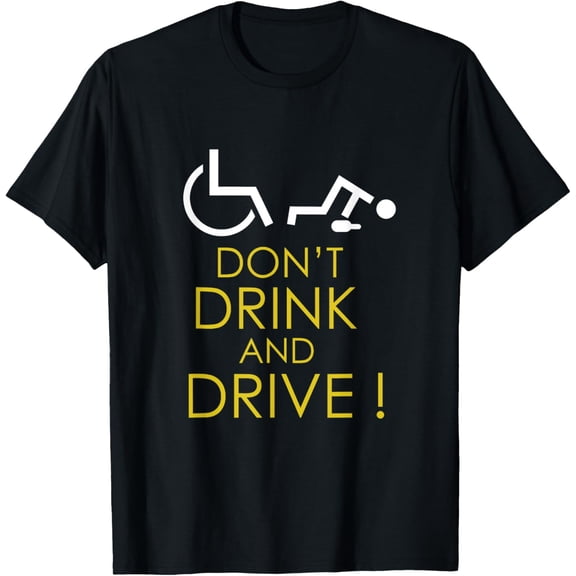 Wheelchair Accessories for a Humorous Wheelchair User T-Shirt men and women can wear, black, white, gifts