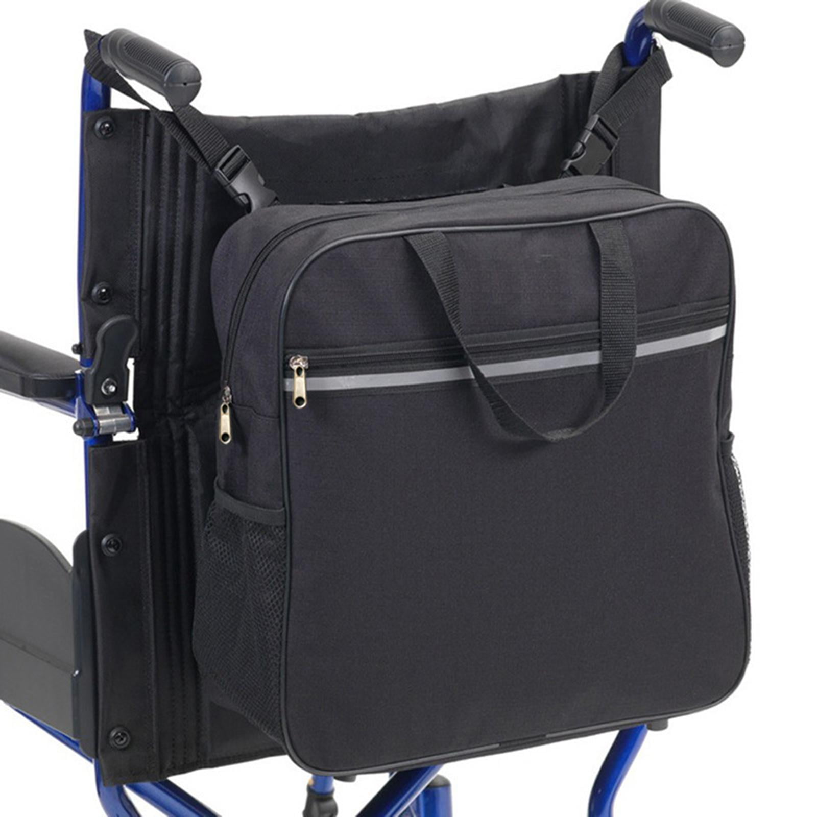 Wheelchair Backpack Bag for Adults Seniors Wheelchair Pouch Wheelchair
