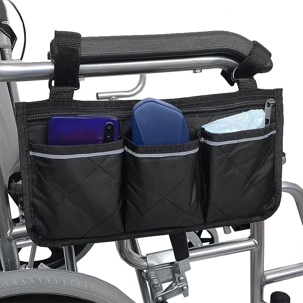 Wheelchair Bag For Armrest Oxford Wheelchair Bag