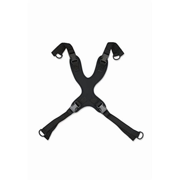 Rehabilitation Advantage Wheelchair Chest Harness, Small – USA Made, Padded & Adjustable Support Strap for Adults and Seniors – 11” Length, 8” Width – Non-Slip, Easy to Install with Mounting Hardware