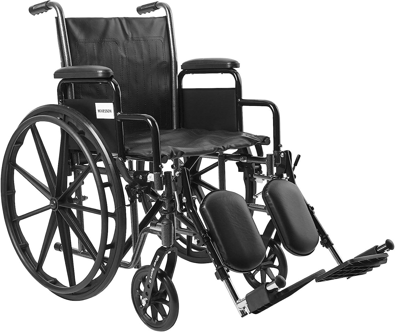 Wheelchair, Elevating Swing Away Foot Leg Rest, Desk Length Arms, 18 in