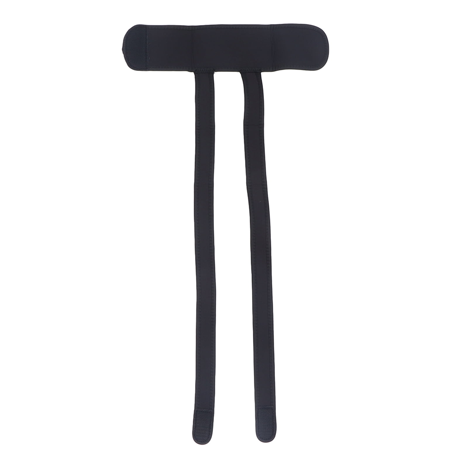 Wheelchair Foot Straps Flexible Adjustable Polyester Fabric 35x70cm Black Wheelchair Safety Foot