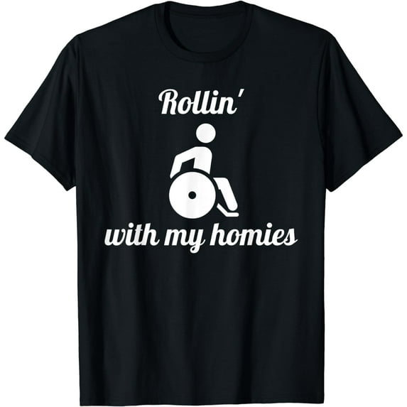 Wheelchair Handicap Funny Gift Ideas T-Shirt