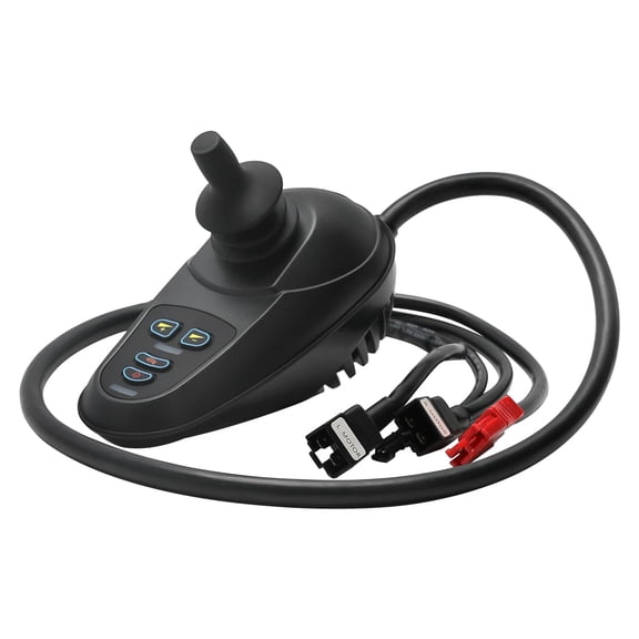 Wheelchair Joystick Controller Brushed Motor Controller Replacement Electric Wheelchair Power Controller DC 24V 45A Power Controller, Brake Controller with Brake Function for Mobility Scooter