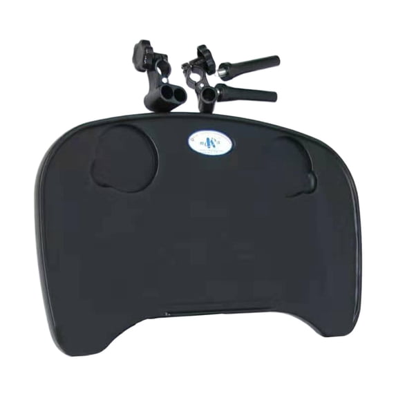 Wheelchair Lap Tray with 2 Cup Holder Detachable for Eating Elderly