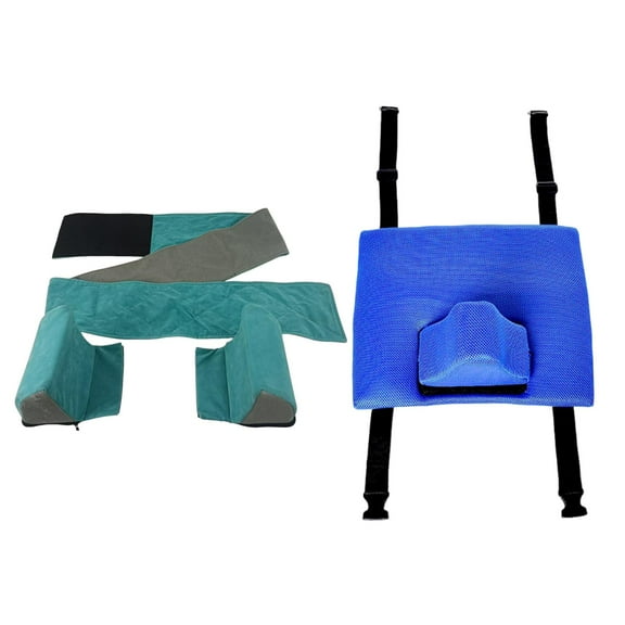 Wheelchair Lateral Support Cushion Anti Slip Foam Wedge Pillow Washable Cover for Seniors Home Nursing