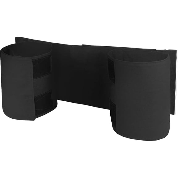 Wheelchair Leg Strap Footrest Restraint Strap: Adjustable Wheelchairs Leg Support Strap Transport Foot Harness Brace for Elderly Patient Seniors Handicap (Black)