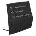 thumbnail image 1 of Wheelchair Lumbar Pillow - Back Pain Relief - Contours Your Lower Back Posture - Adjustable Back Support Pillow - Prevents Wheelchair Hammocking - 20" x 19", 1 of 5