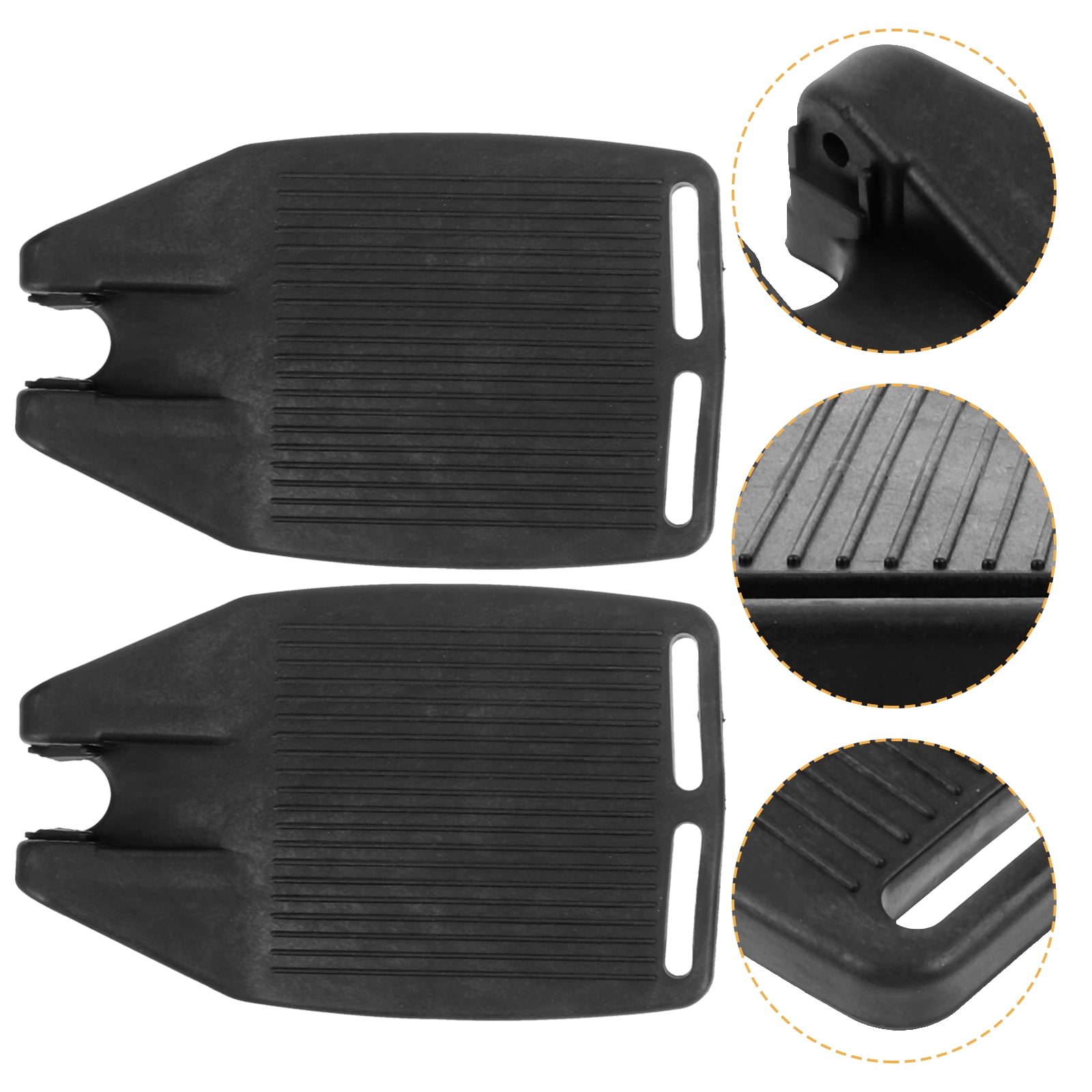 Wheelchair Pedal Thicken Heavy Accessories for Wheelchairs Foot