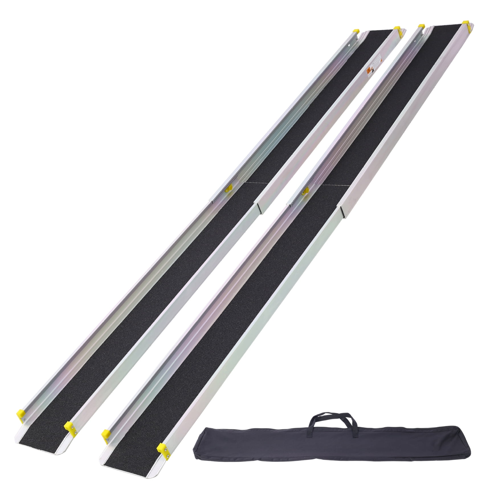 Wheelchair Ramps 7ft Telescoping Pair - Portable Mobility Ramp for ...