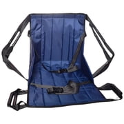 Wheelchair Stair Transfer Sling, Portable Patient Stair Transfer Aid, Lift For Elderly Transfer From Bed To Chair with Shoulder Straps, Blue