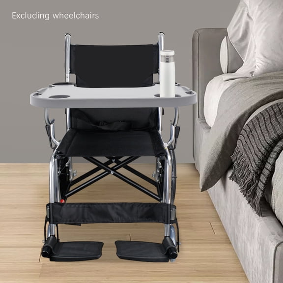 Wheelchair Table Board, Wheelchair Table, Wheelchair Lap Tray For Wheelchairs Or Chairs With Armrest Spacing Of 19.5-20.5in