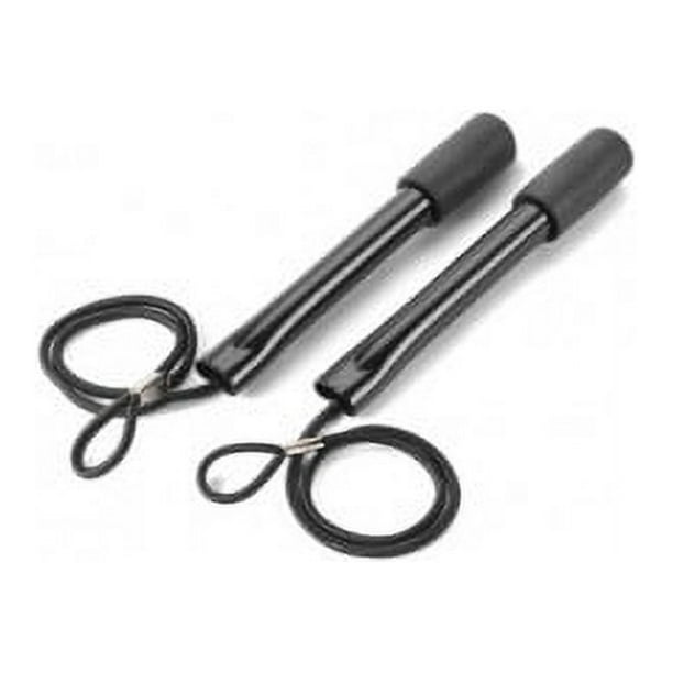 Wheelchair Wheel Lock Brake Extensions, 6 Inch, Black Pair