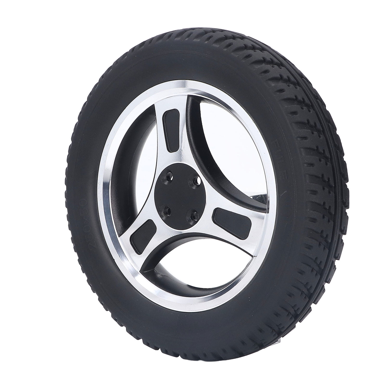 Wheelchair Wheel PU Wheel Alloy Steel Hub Explosion Proof 4 Holes