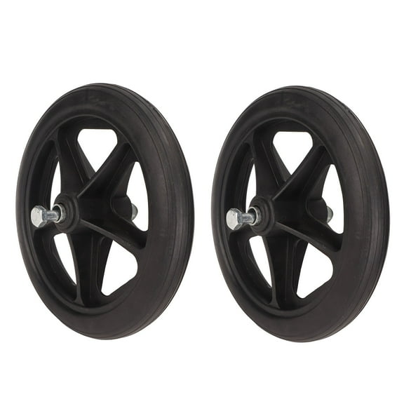 Wheelchair Wheel, Walker Tire 2Pcs Metal Bearing For Moving