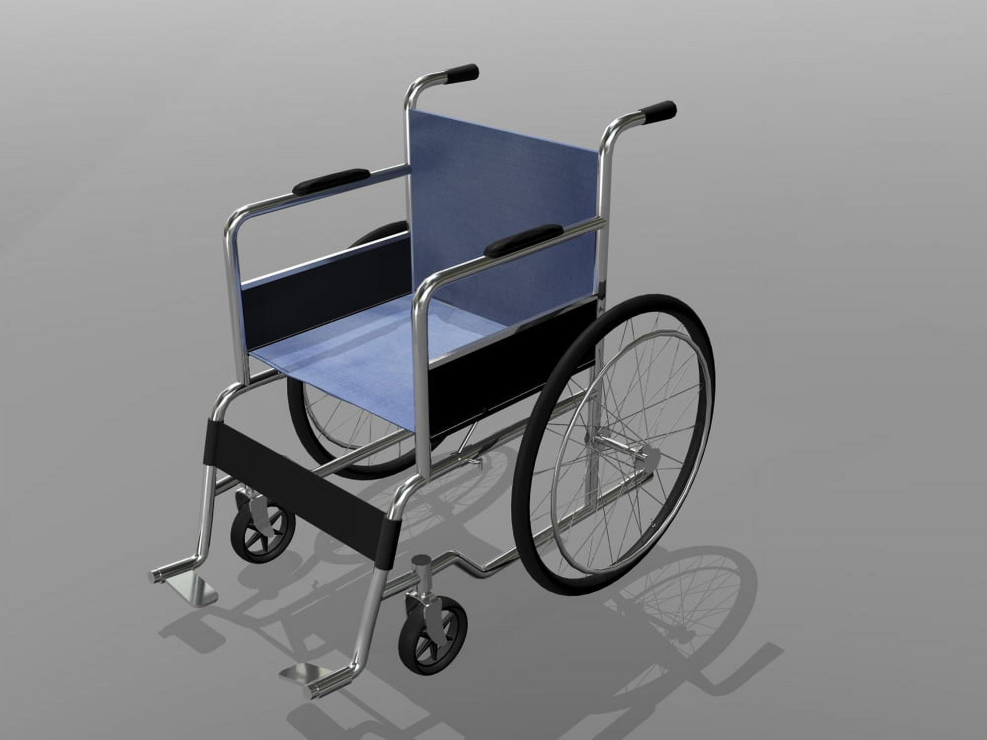 Wheelchair illustration Canvas Art - Stocktrek Images (33 x 25)