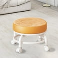 thumbnail image 1 of Wheeled Low Stool with Universal Wheels - Multifunctional Shoe Stool, Seamstress & Wheelchair Sitting Stool, Compact 25x25x22cm, Multiple Colors, 1 of 7