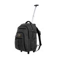 thumbnail image 1 of Wheeled Rolling Canvas Backpack w/Telescoping Handle & Laptop Compartment, 1 of 3