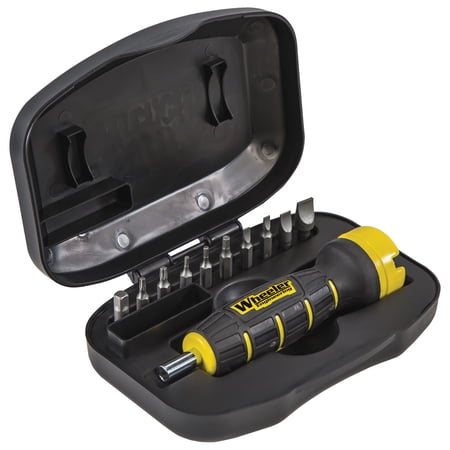 Wheeler Digital Gun FAT Torque Wrench Screw Driver with 10 Bit Set Kit - 710909