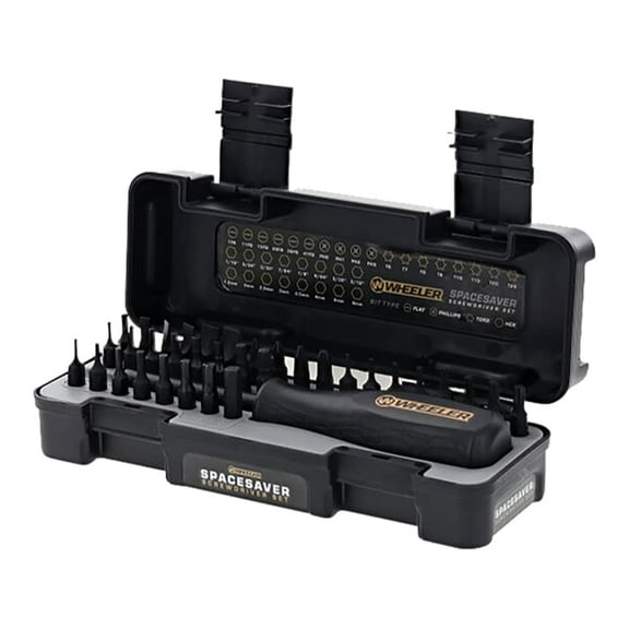 Wheeler 36 Piece Spacesaver Screwdriver Set