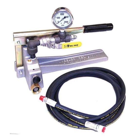 Wheeler-Rex 29201 Hand Operated Hydrostatic Test Pump 1000 PSI
