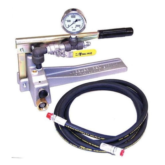 Wheeler-Rex 29201 Hand Operated Hydrostatic Test Pump 1000 PSI
