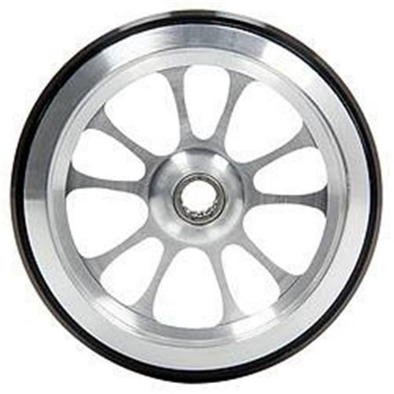 Wheelie Bar Wheel with Bearing - 10-Spoke