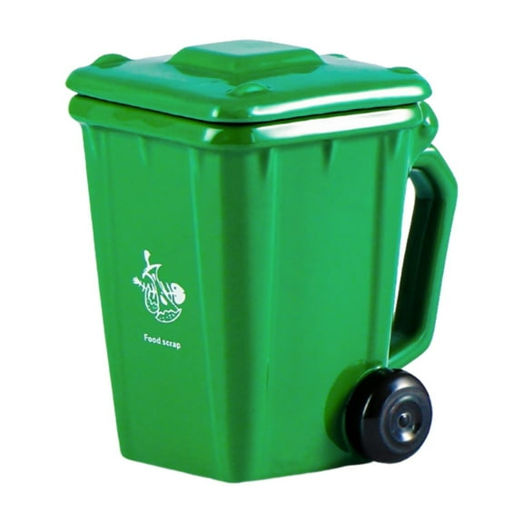 Wheelie Bin-Themed Funny Mugs | Trash Can Shaped Ceramic Coffee Cup 400mL Design-Led Personalised Mug - Novelty Gift for Home & Office