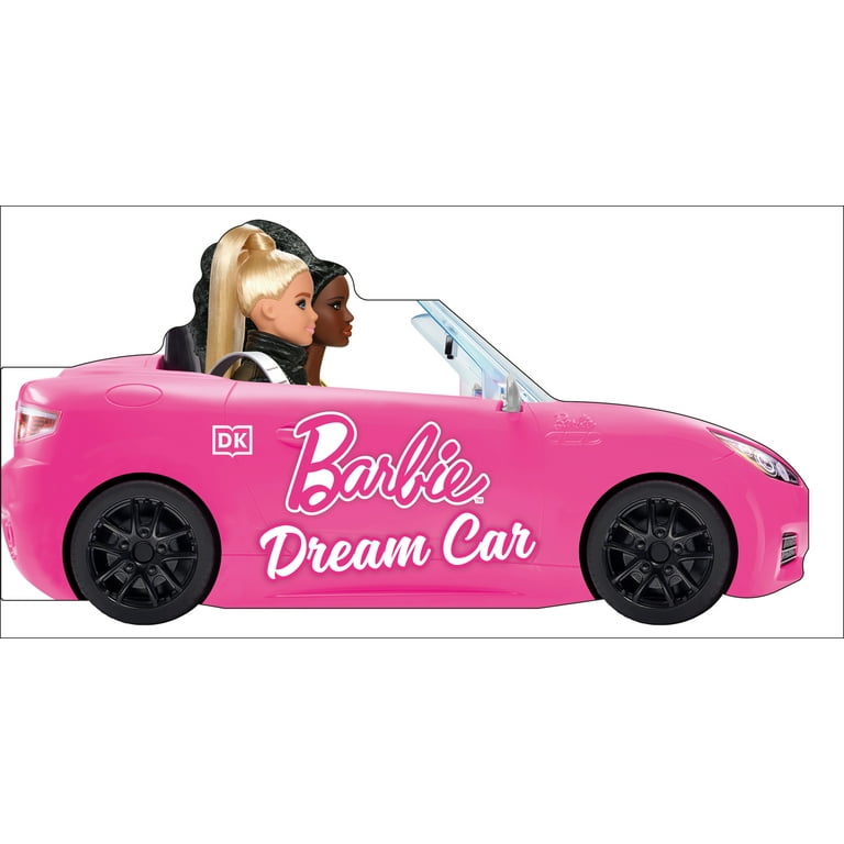 Wheelie Books Barbie Dream Car A Push Along Board Book Adventure Board Book Walmart